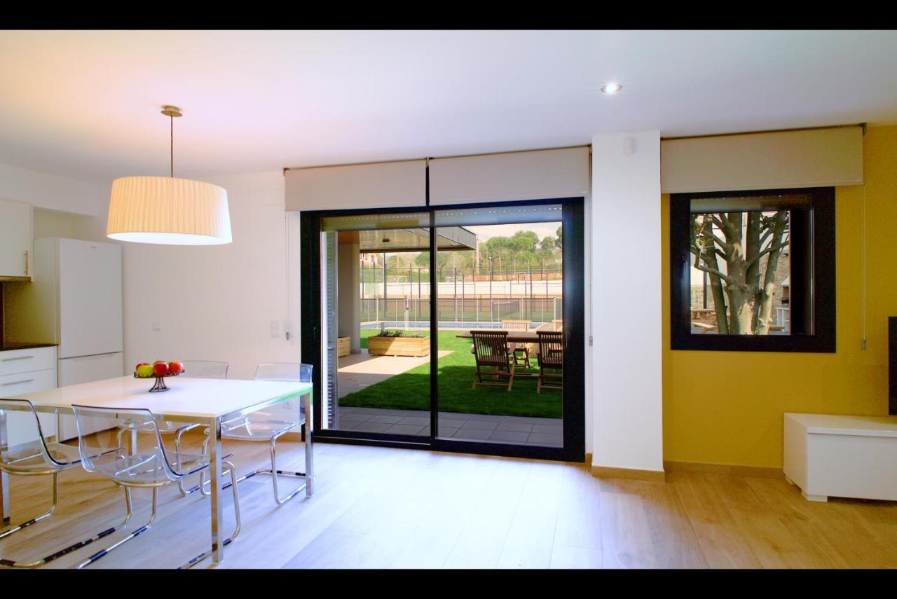 ז'ירונה Casa De Vacaciones Con Padel En Montseny By Can Forcadell מראה חיצוני תמונה