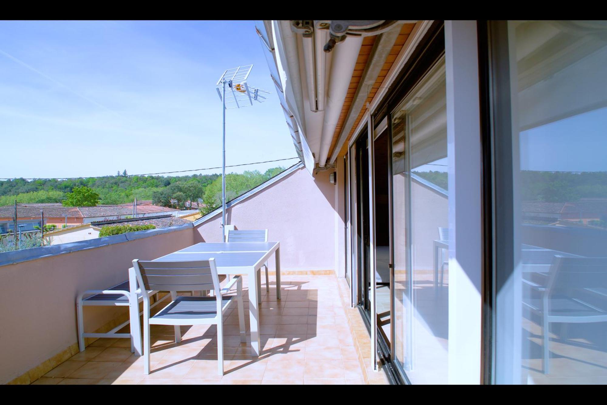 ז'ירונה Casa De Vacaciones Con Padel En Montseny By Can Forcadell מראה חיצוני תמונה