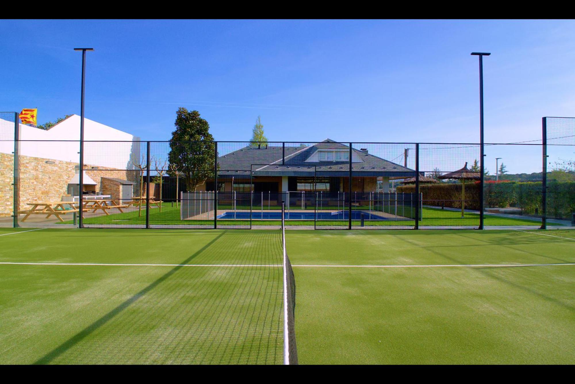 ז'ירונה Casa De Vacaciones Con Padel En Montseny By Can Forcadell מראה חיצוני תמונה