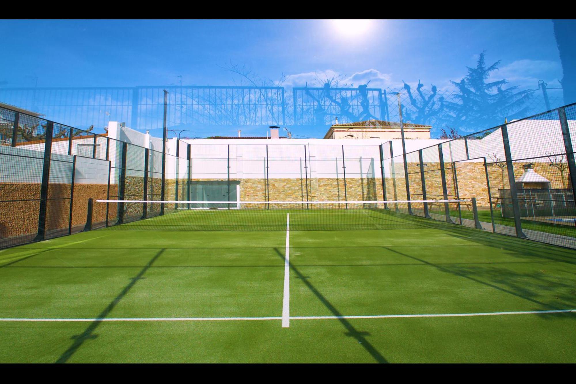 ז'ירונה Casa De Vacaciones Con Padel En Montseny By Can Forcadell מראה חיצוני תמונה